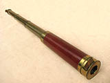 Early 19th century 3 draw marine telescope circa 1830 